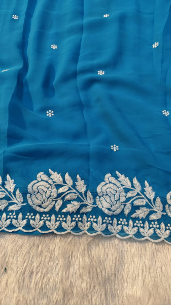 Banarasi Silk Saree With Zari and Meenakari Work