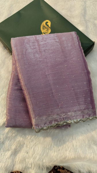 Banarasi Silk Saree With Zari and Meenakari Work