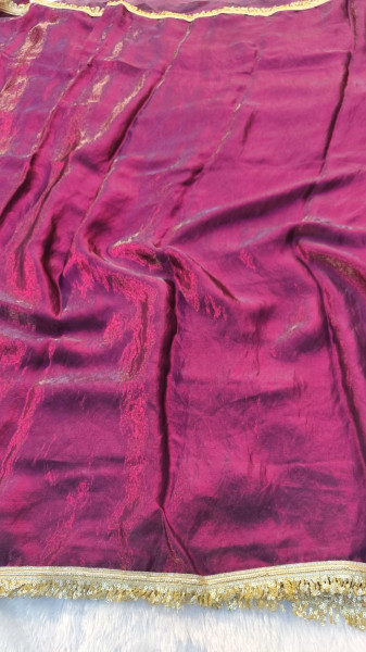 Banarasi Silk Saree With Zari and Meenakari Work
