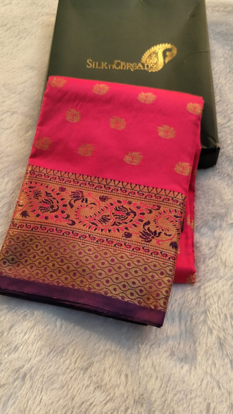 Fancy Meenakari Woven Saree