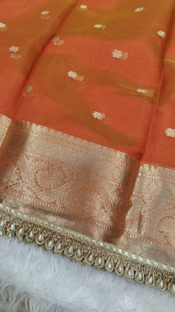 Image of Tissue Silk Saree