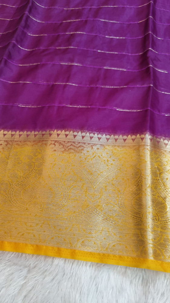 Image of Organza Silk Saree