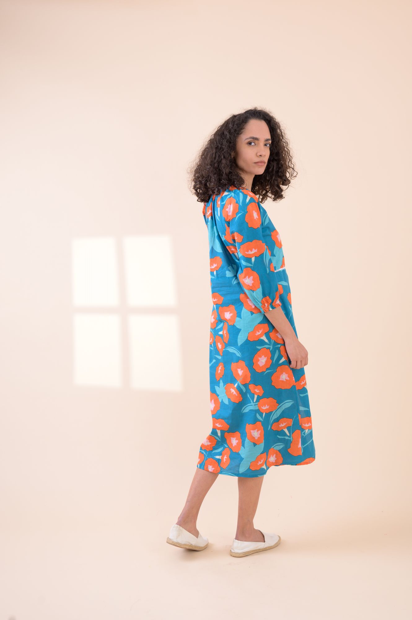 Aberdeen Dress Fluer Teal