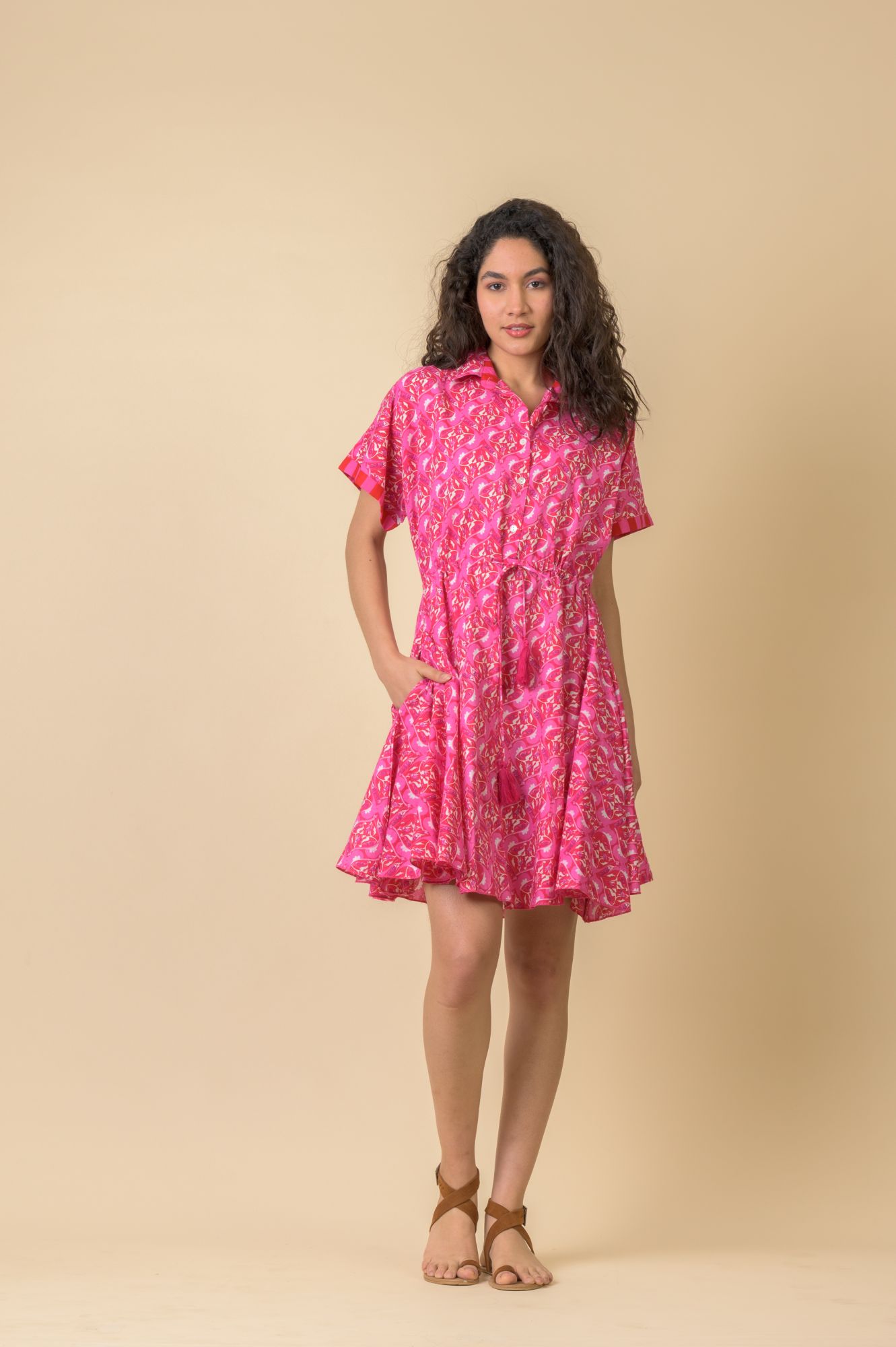 Amara Dress Carnation Pink