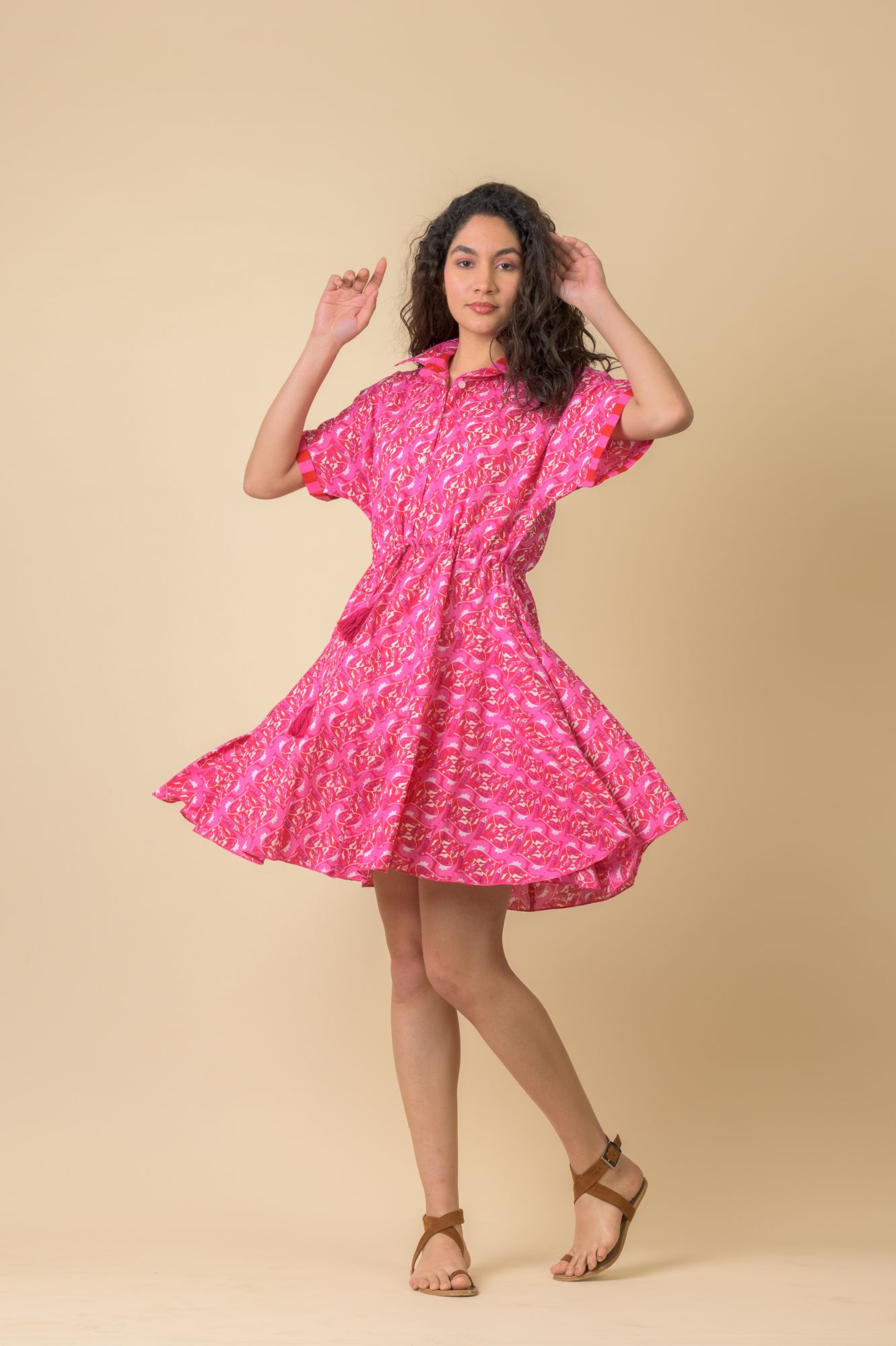 Amara Dress Carnation Pink