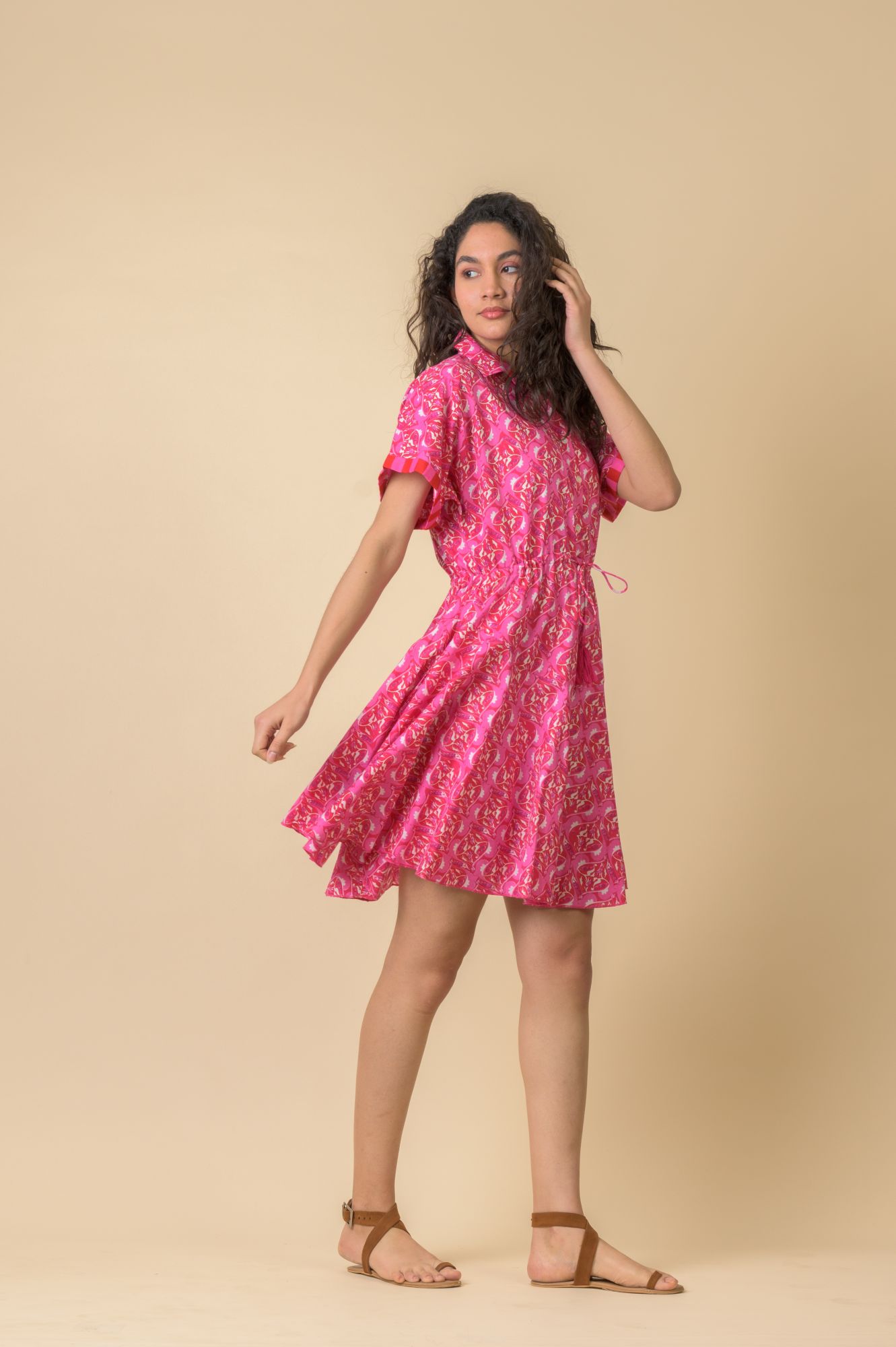Amara Dress Carnation Pink