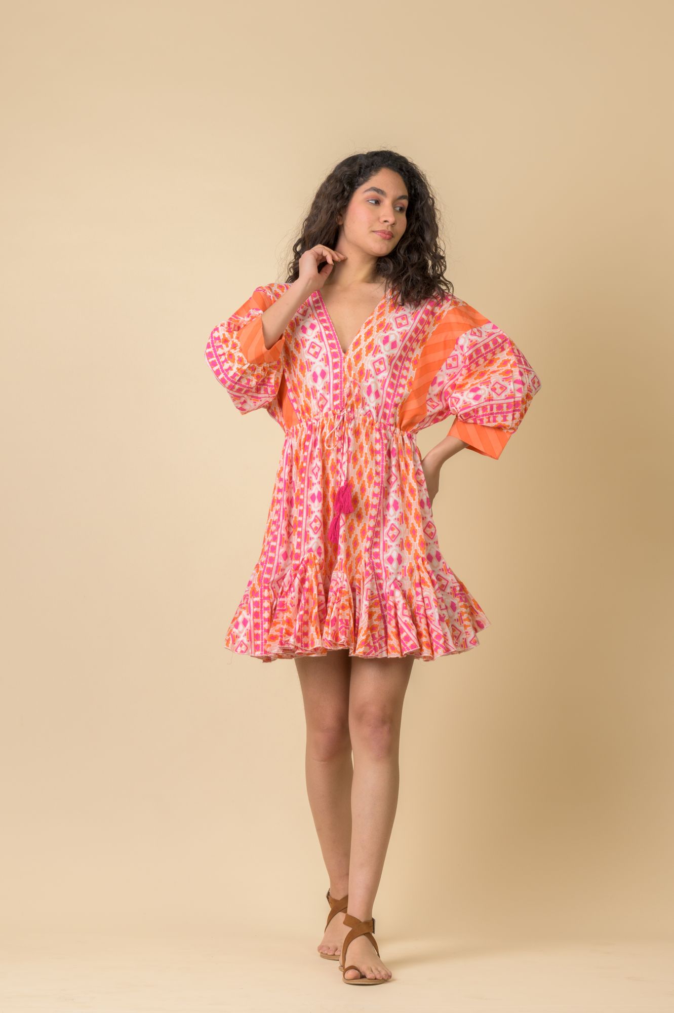Annalina Dress Masai Coral