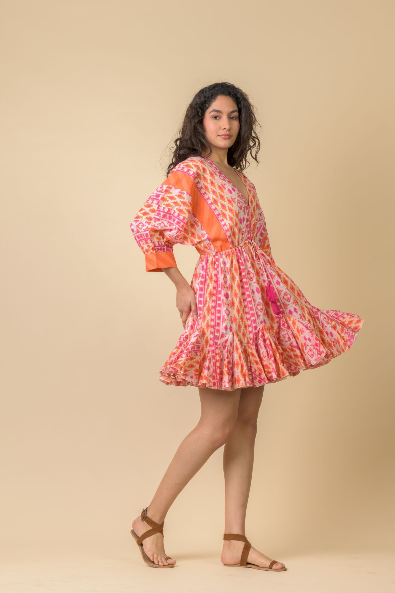 Annalina Dress Masai Coral