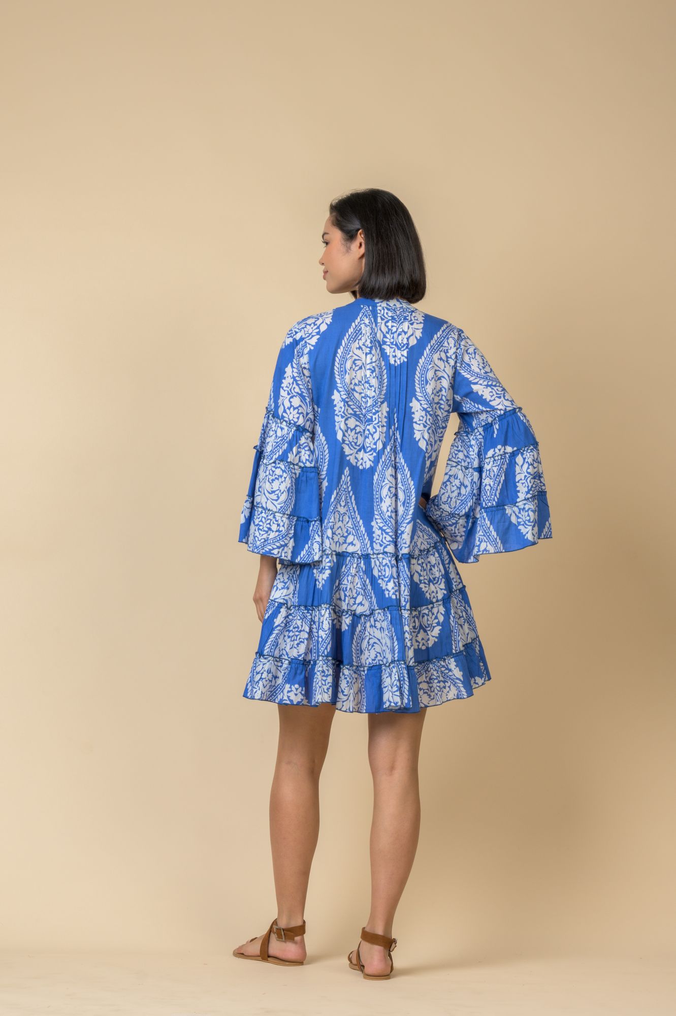Gretchen Dress Emperor Blue