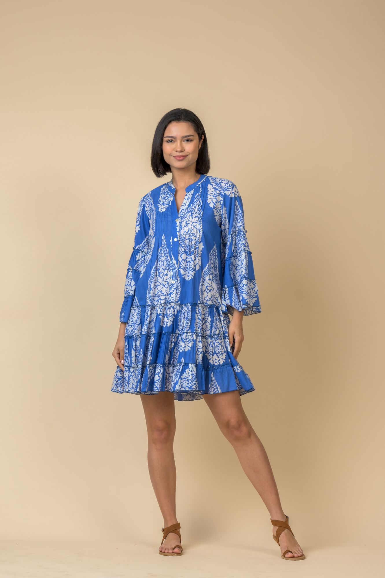 Gretchen Dress Emperor Blue