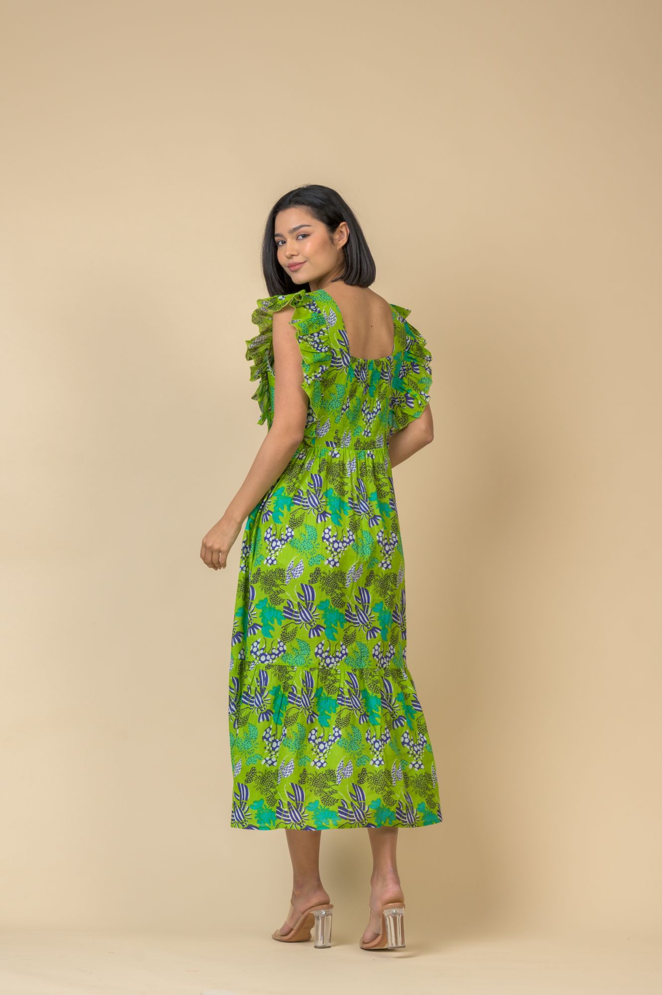 Isadora Dress Nautica Lime