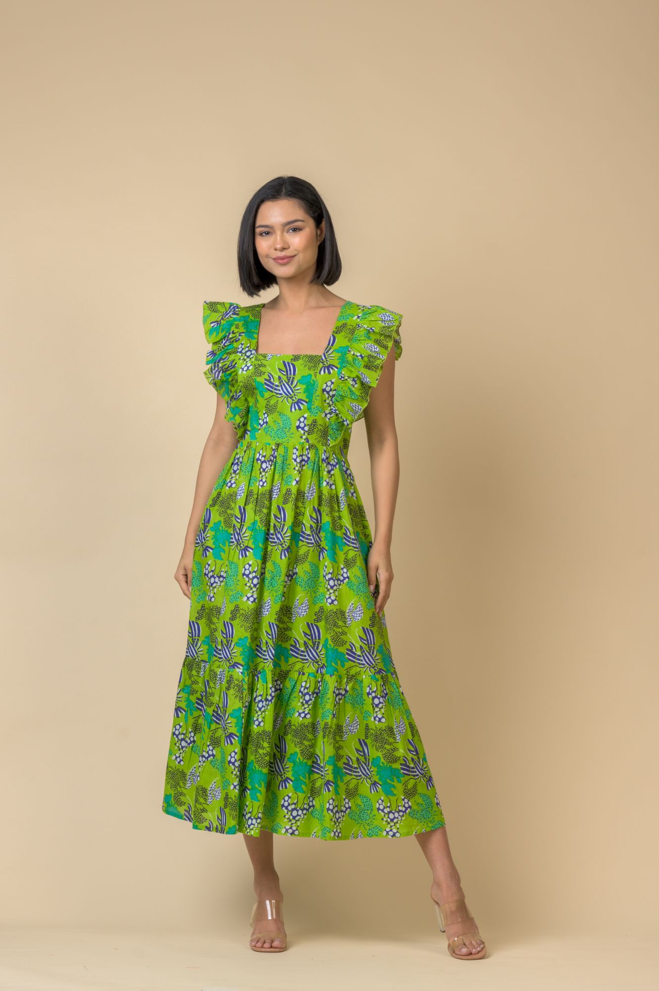 Isadora Dress Nautica Lime