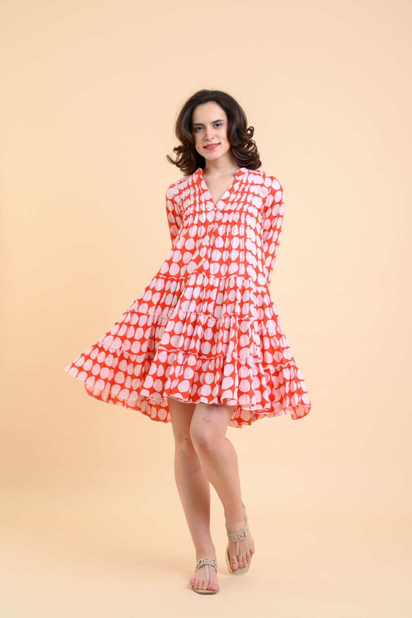 Lobster Dress Popole Red