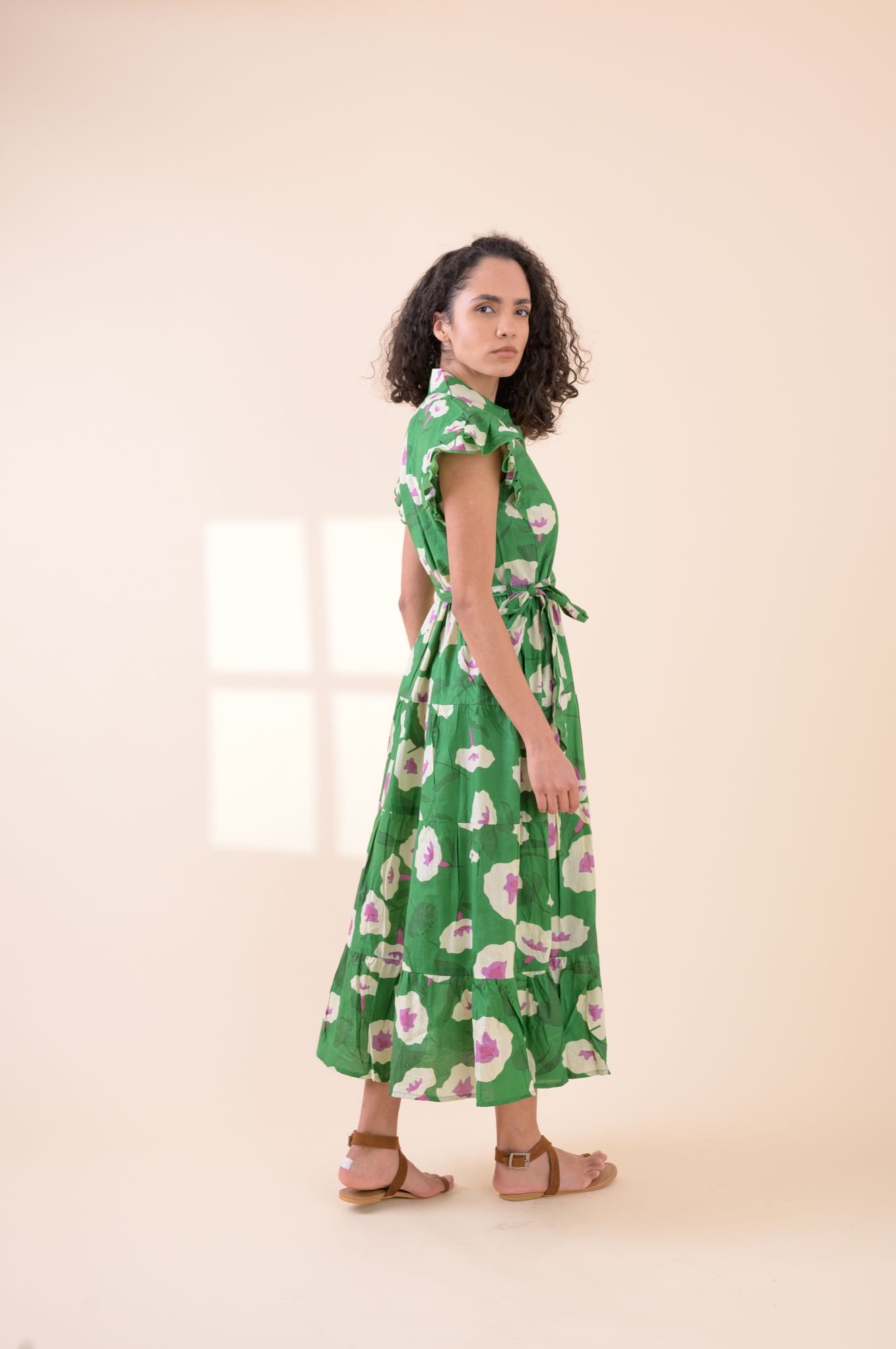 Longbeach Dress Fluer Green