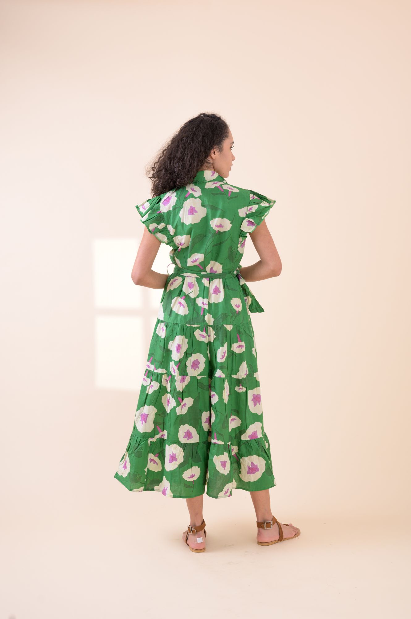Longbeach Dress Fluer Green