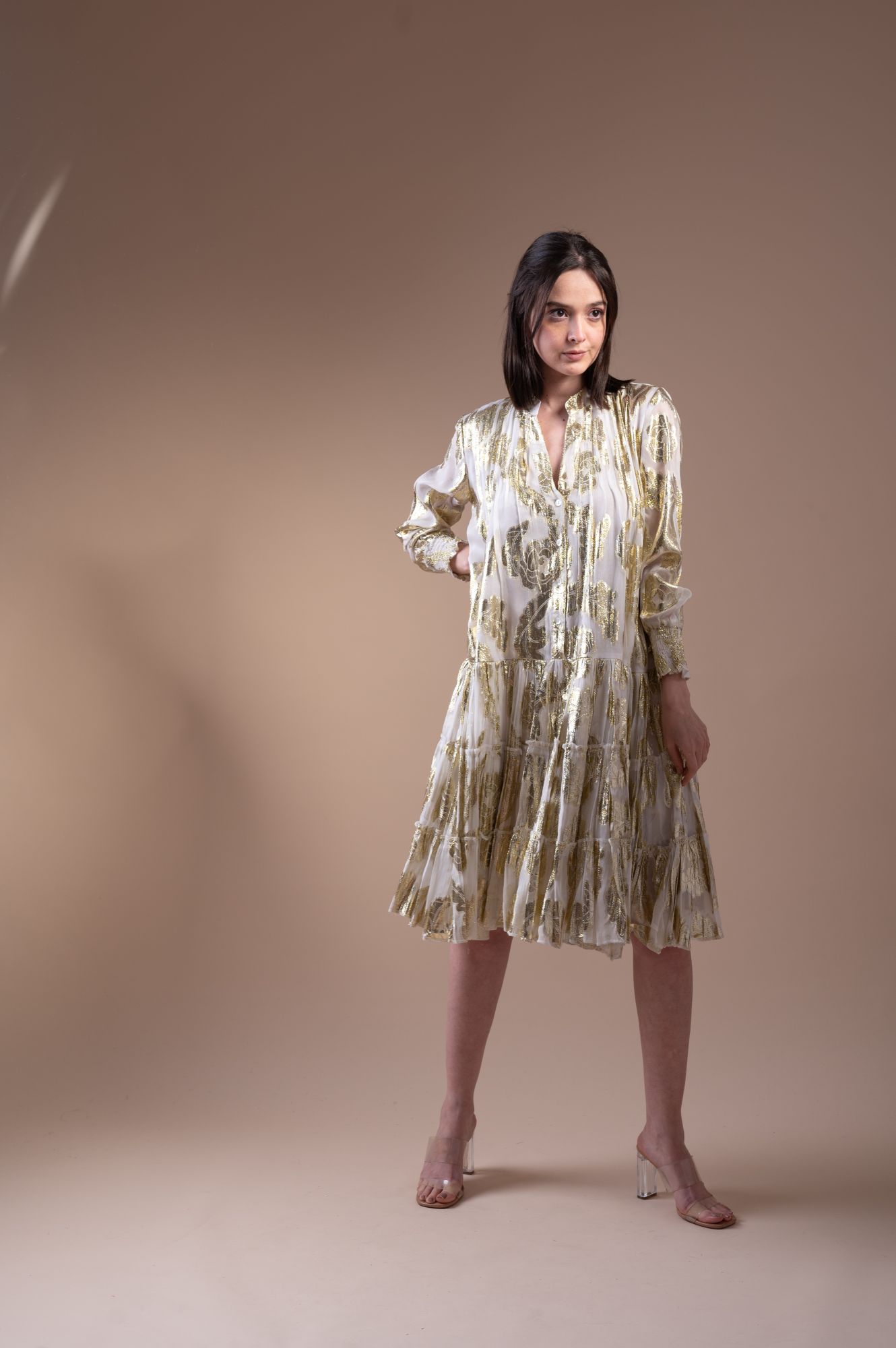 Lovejoy Dress Ambrose White