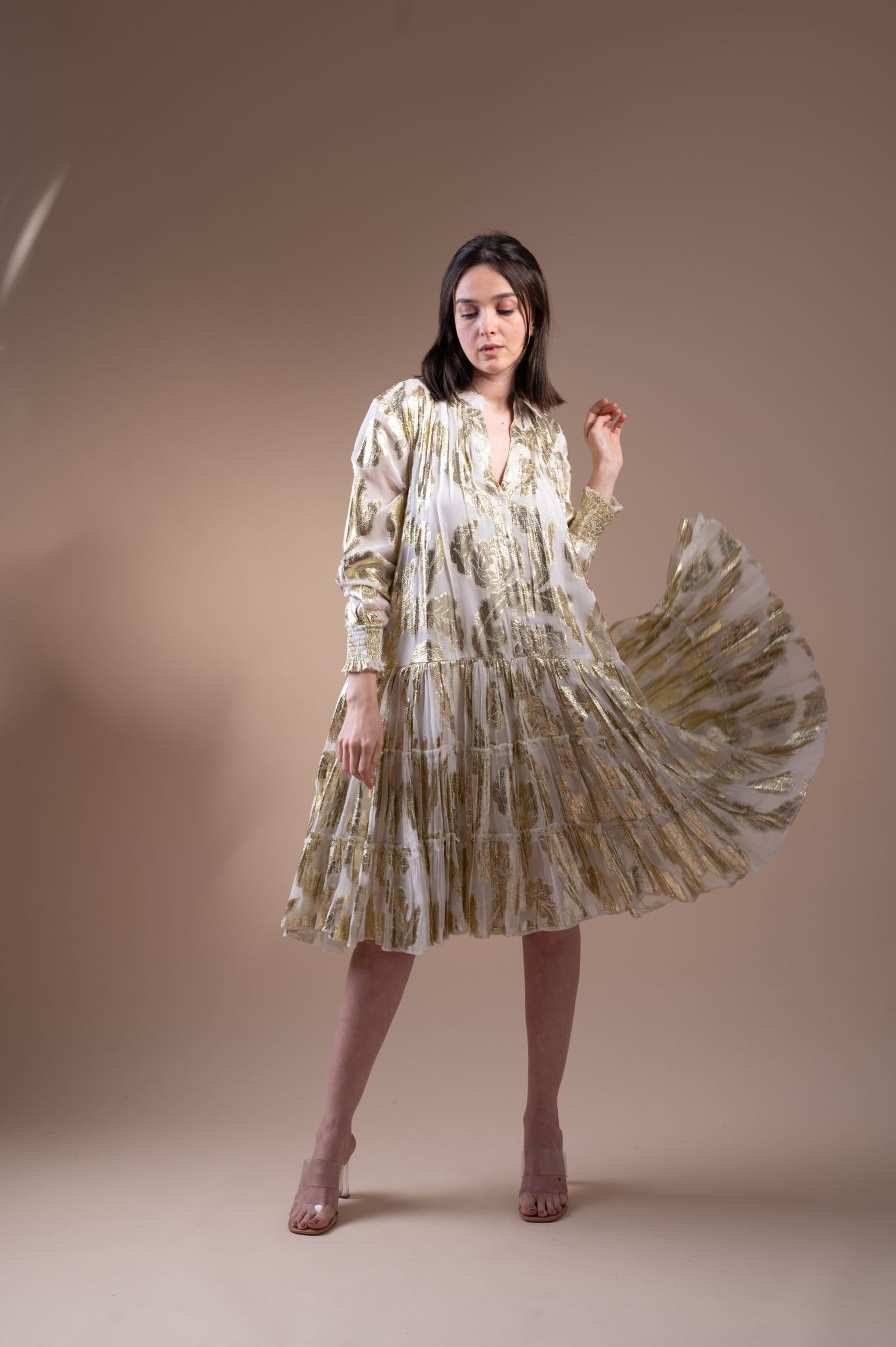 Lovejoy Dress Ambrose White