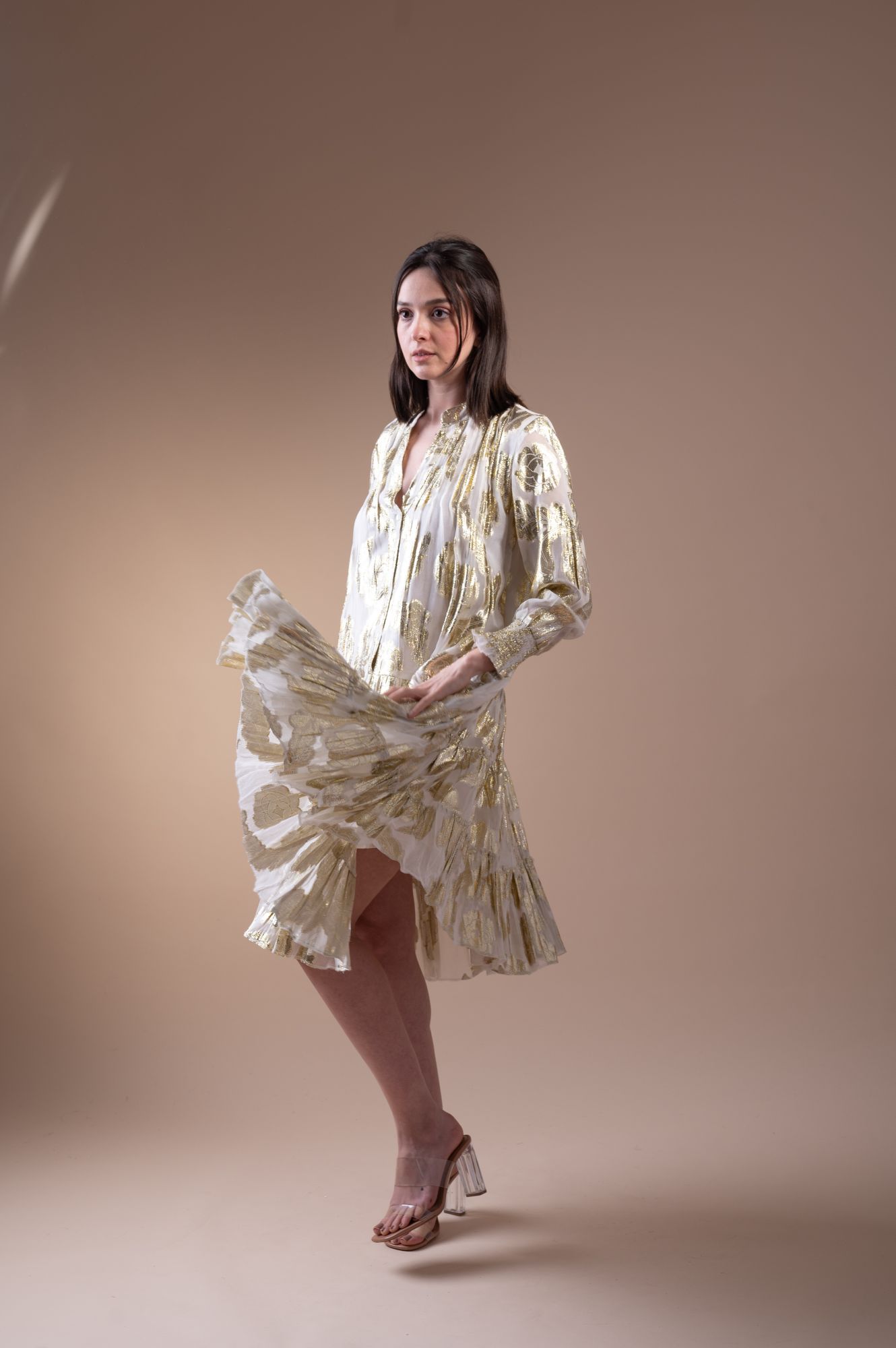 Lovejoy Dress Ambrose White