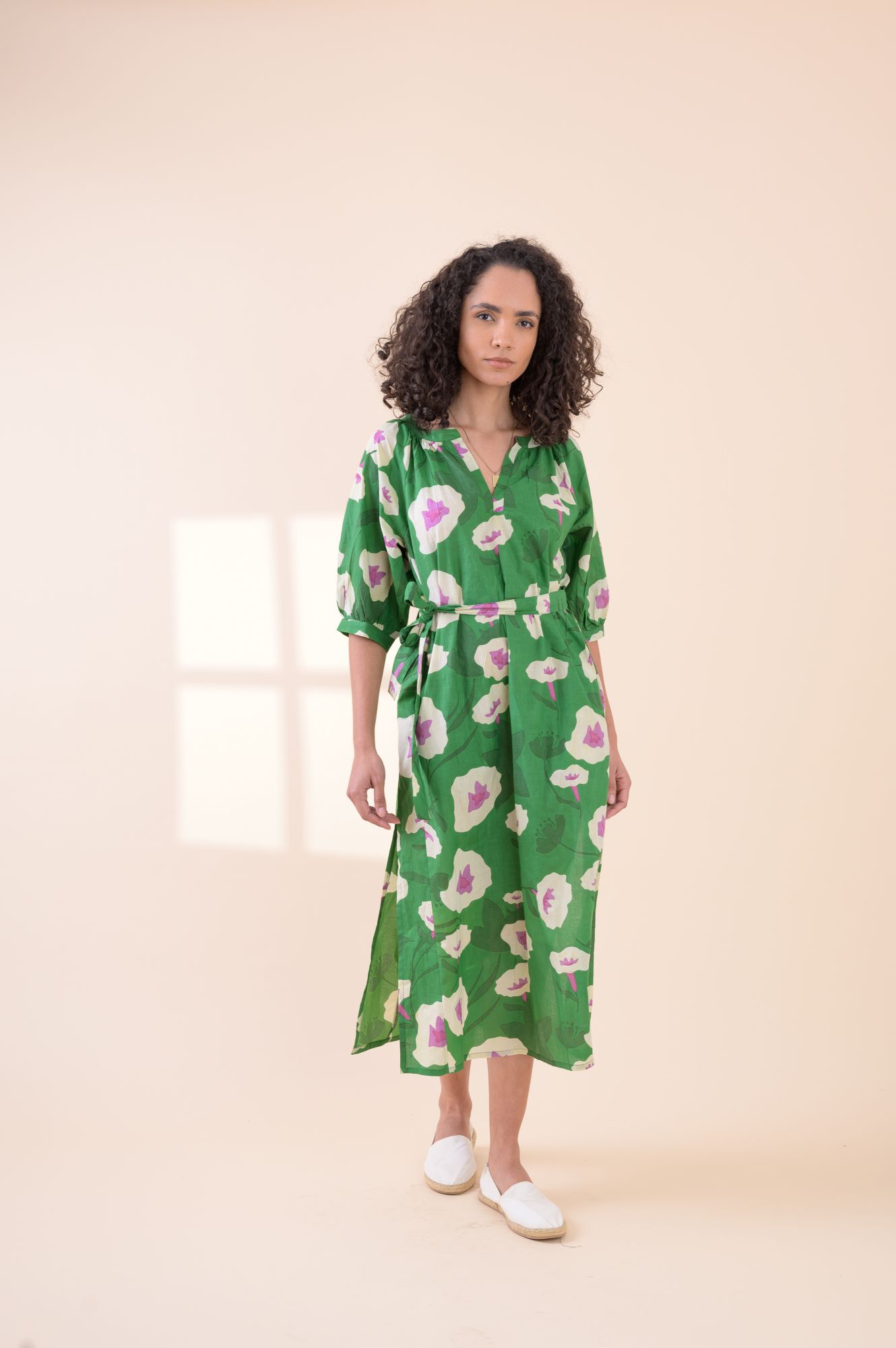 Pitcher Dress Fluer Green