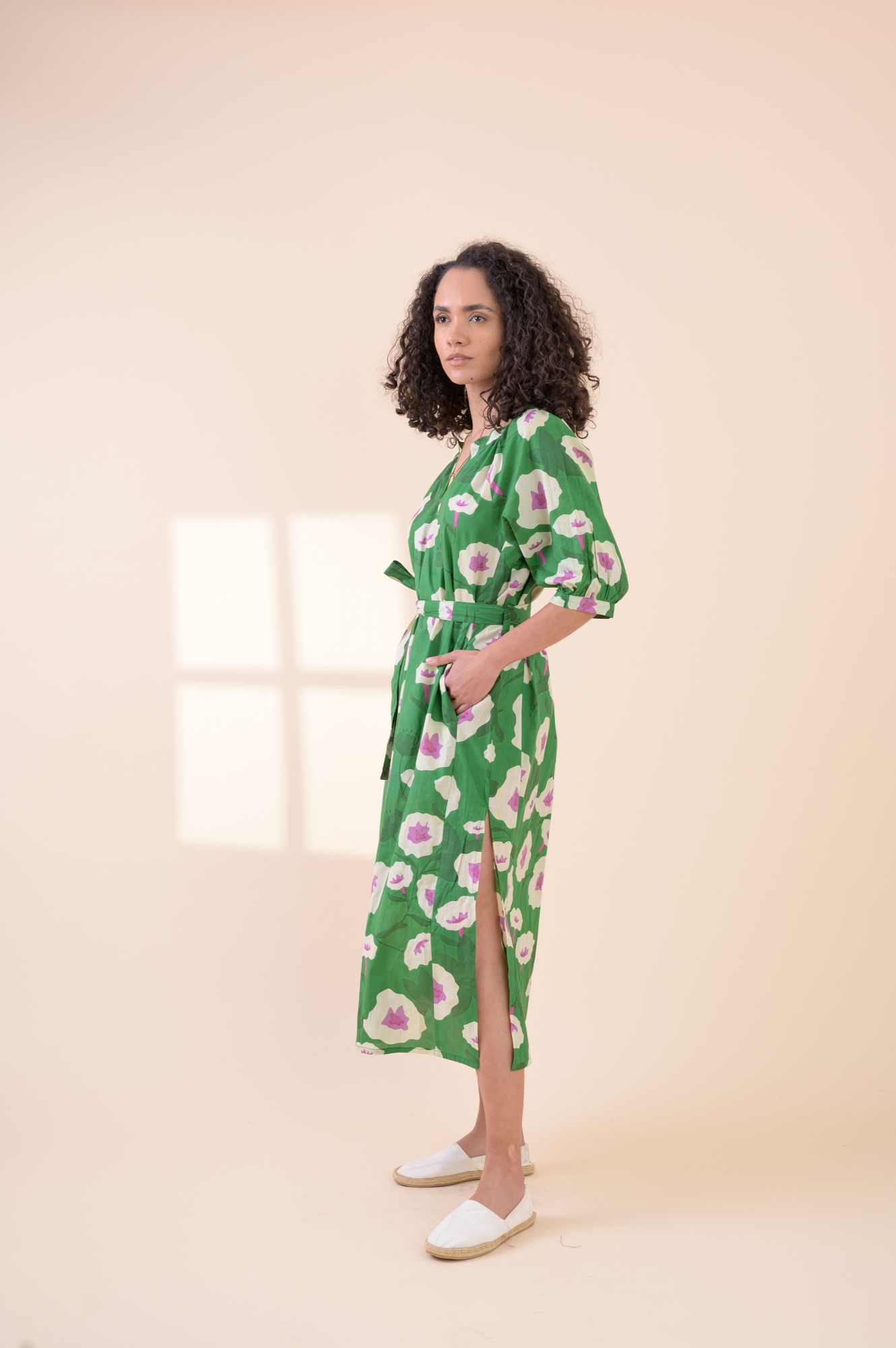 Pitcher Dress Fluer Green