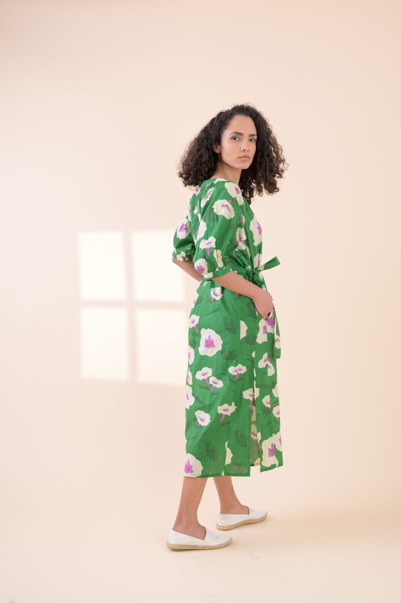 Pitcher Dress Fluer Green