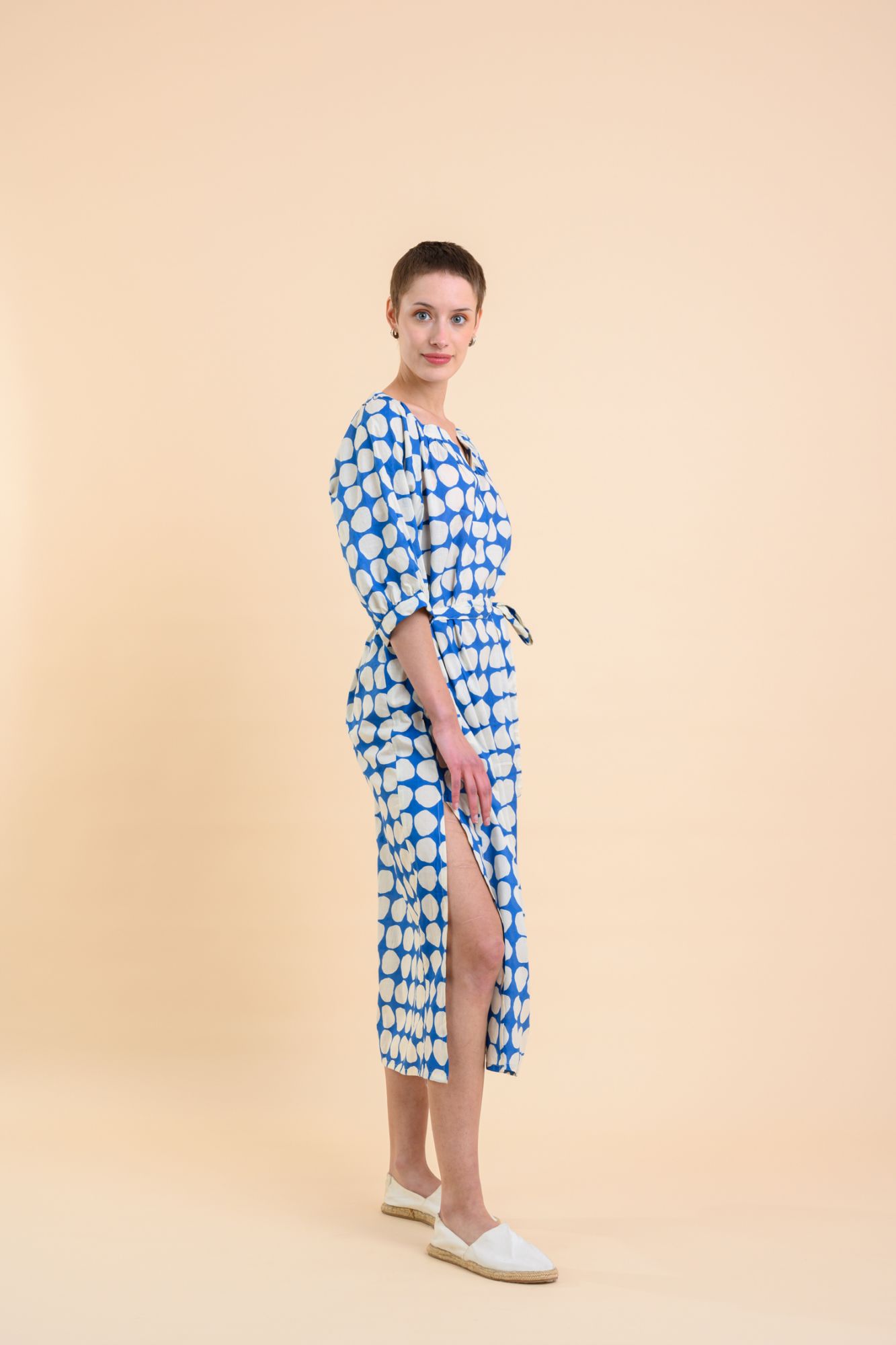 Pitcher Dress Popole Blue