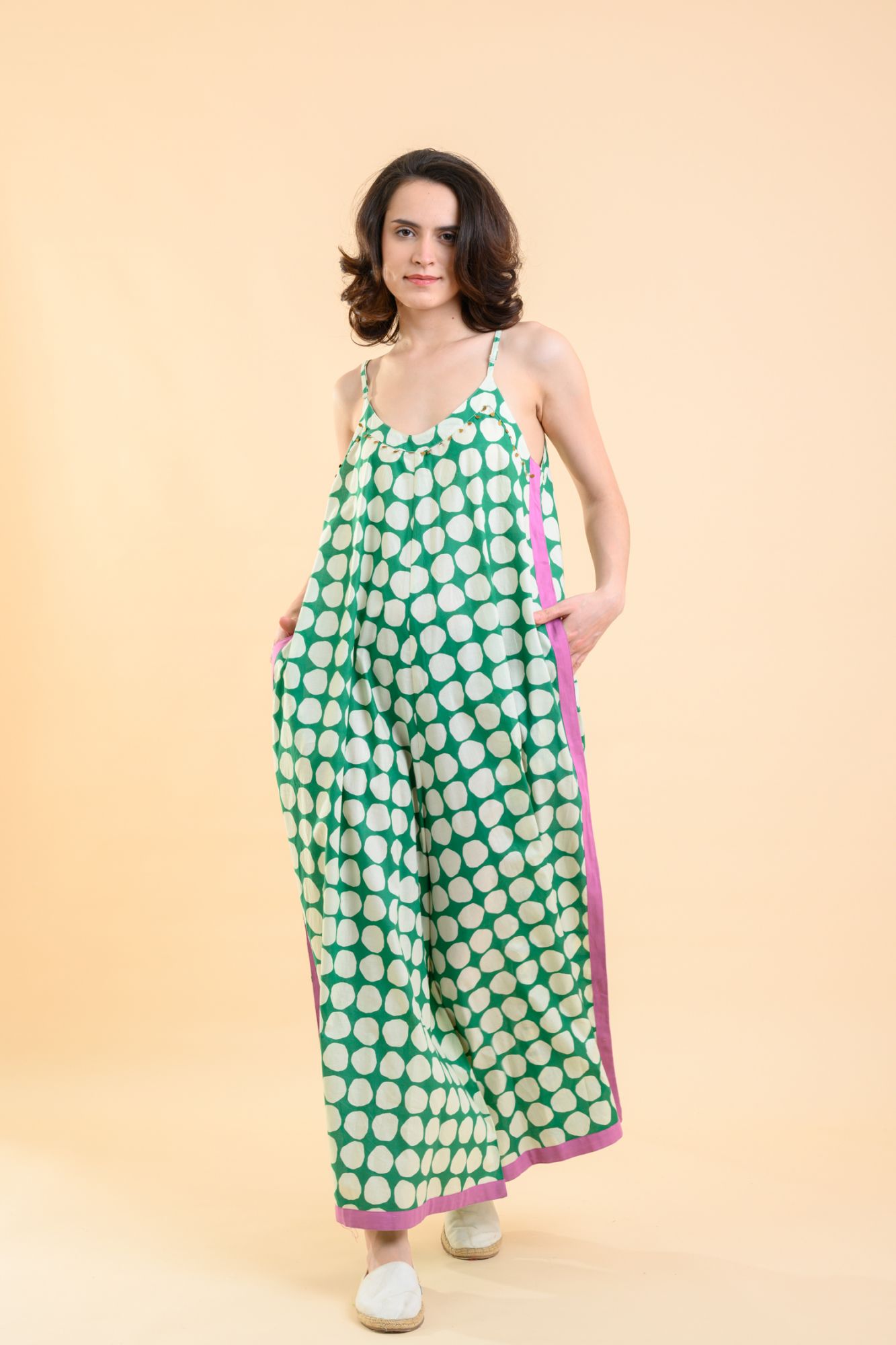 Rio Jumpsuit Popole Green
