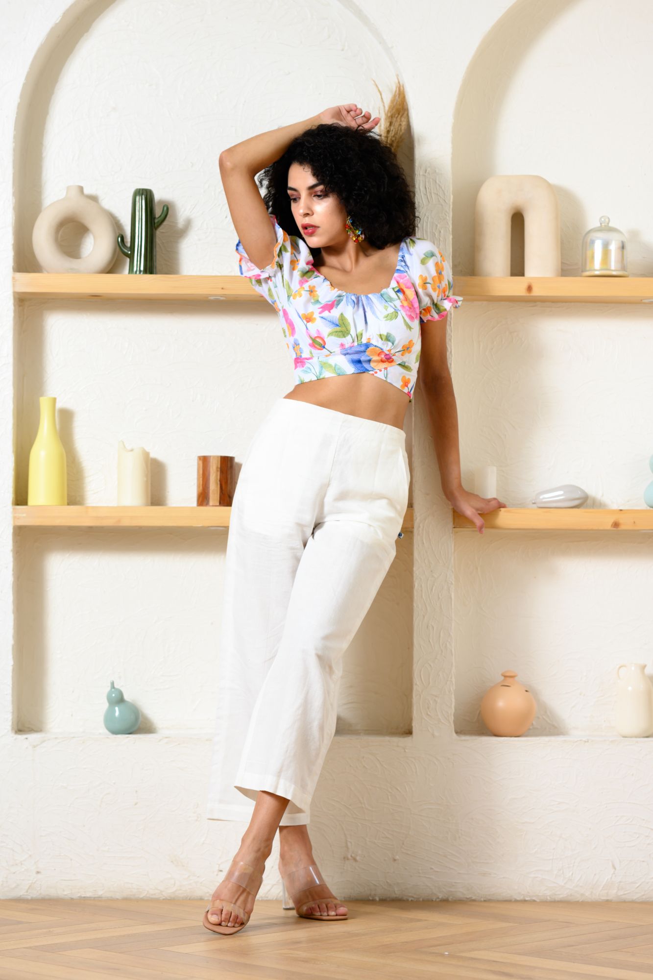 Titli Top Ikigai White