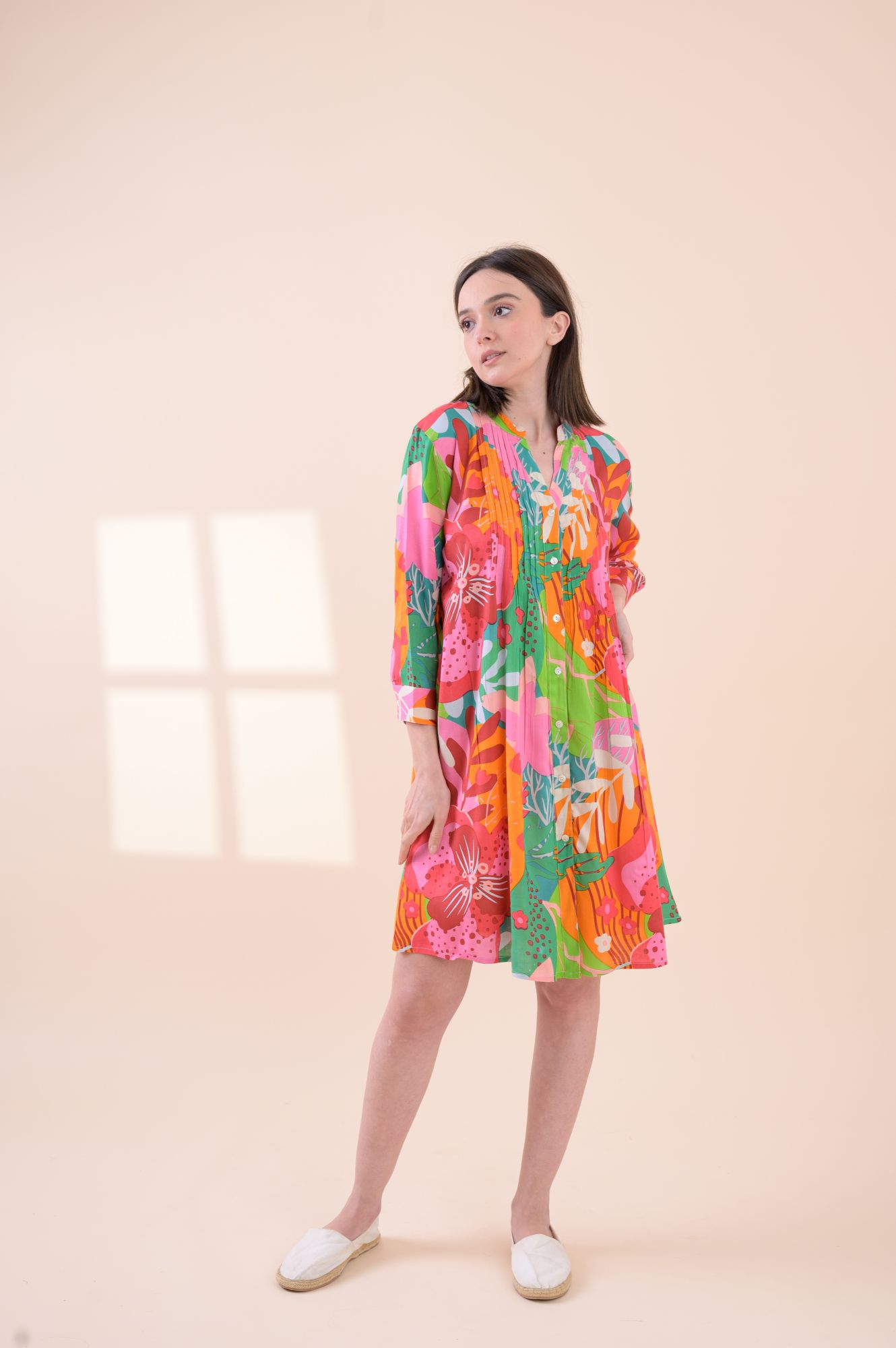 Tania Dress Jamaica Orange