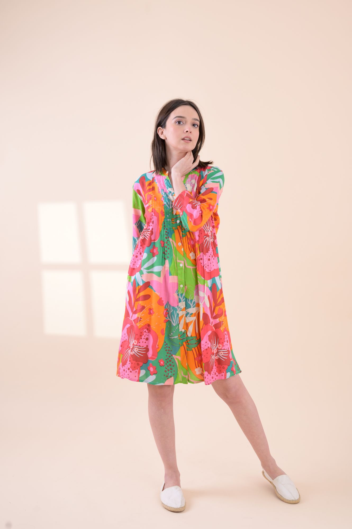 Tania Dress Jamaica Orange