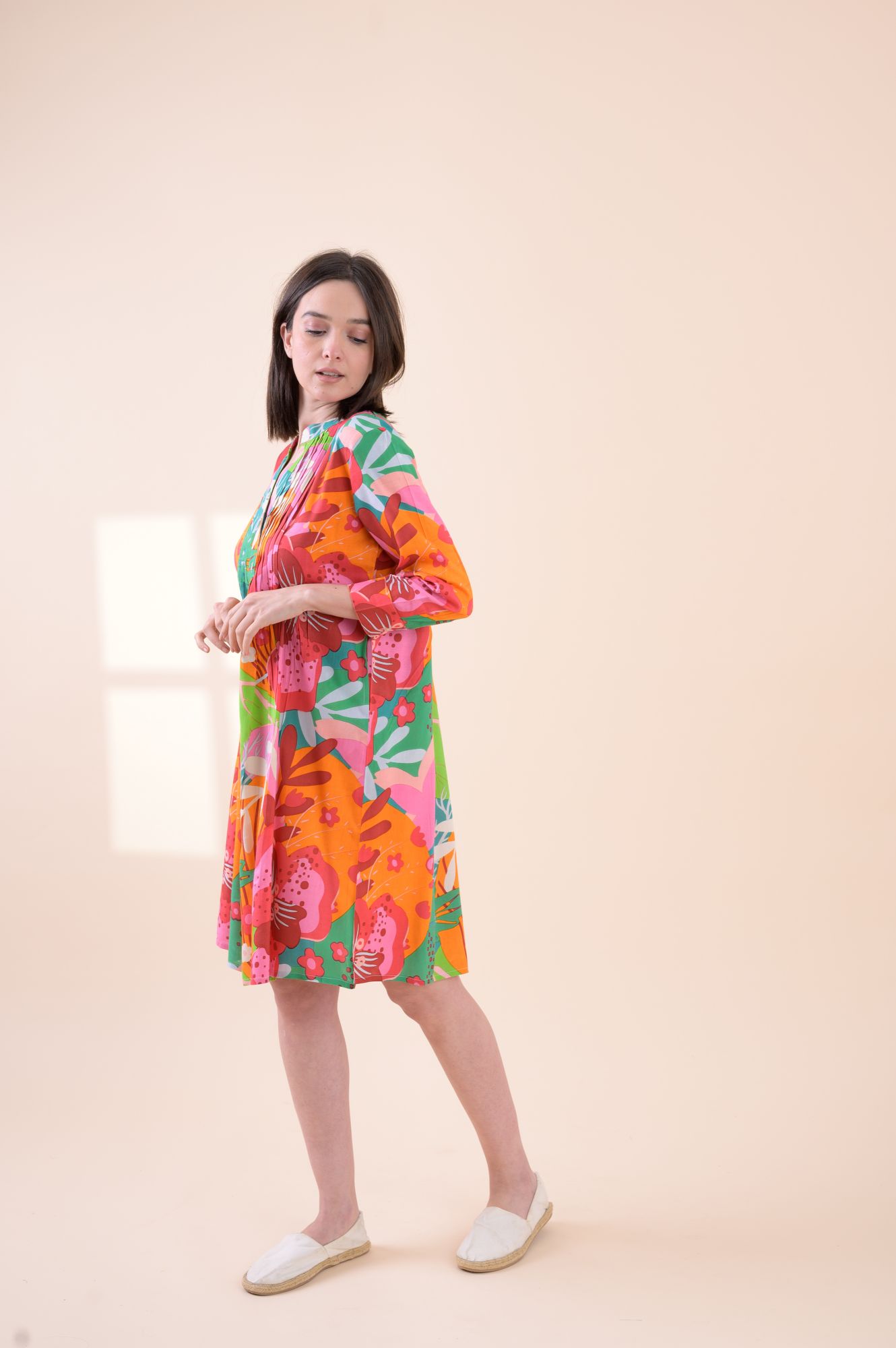 Tania Dress Jamaica Orange