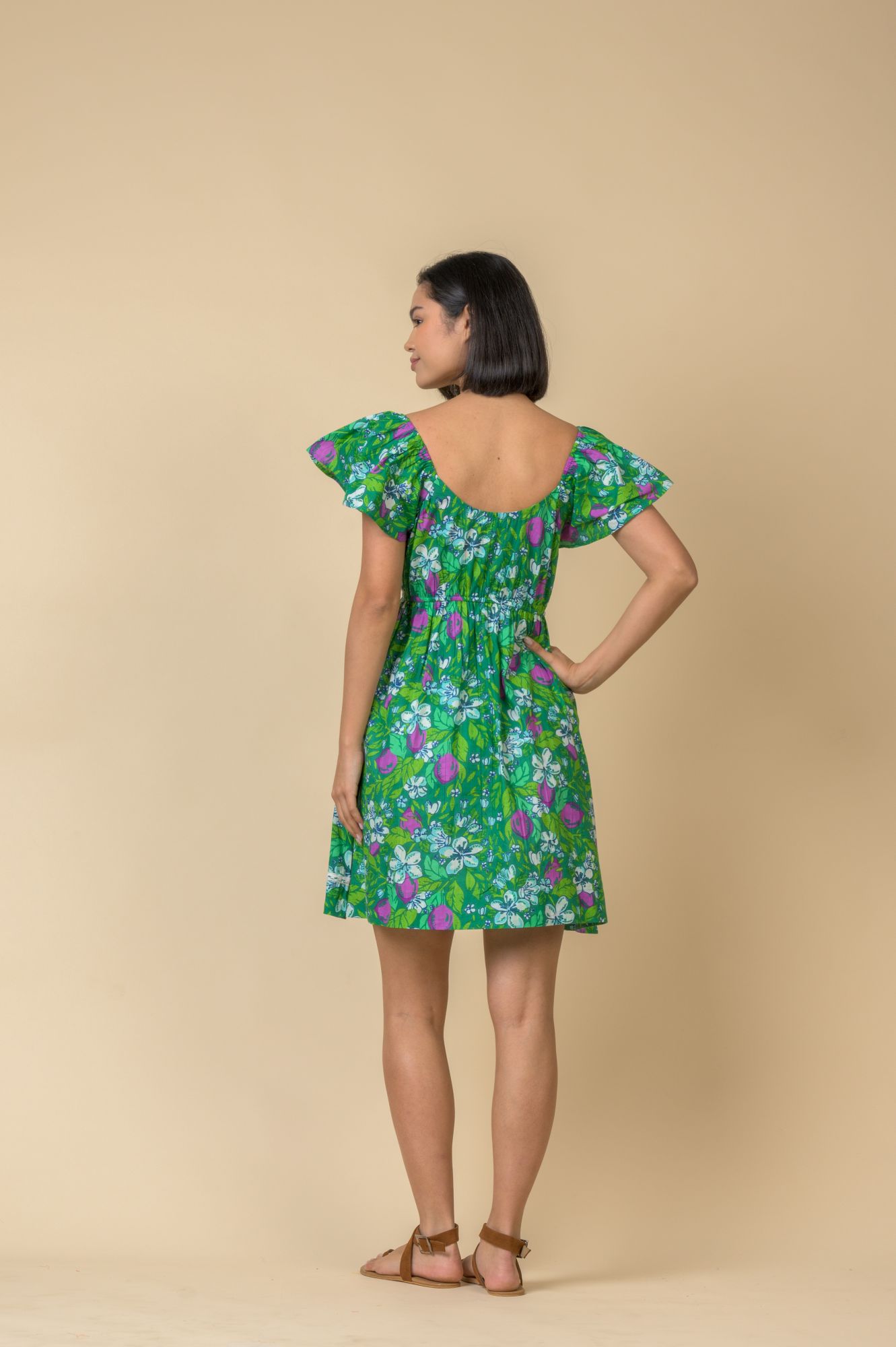 Viva Dress Citrine Green