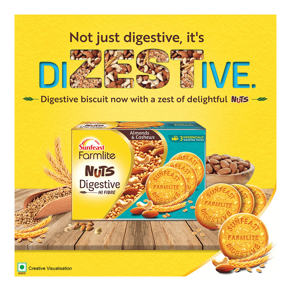 Sunfeast Farmlite Digestive Oats with Almonds