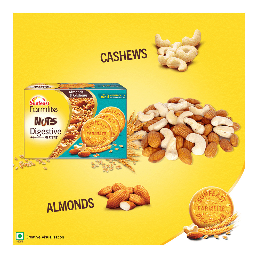 Sunfeast Farmlite Digestive Oats with Almonds