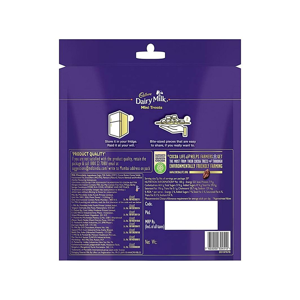Cadbury Dairy Milk Chocolate Mini Treats