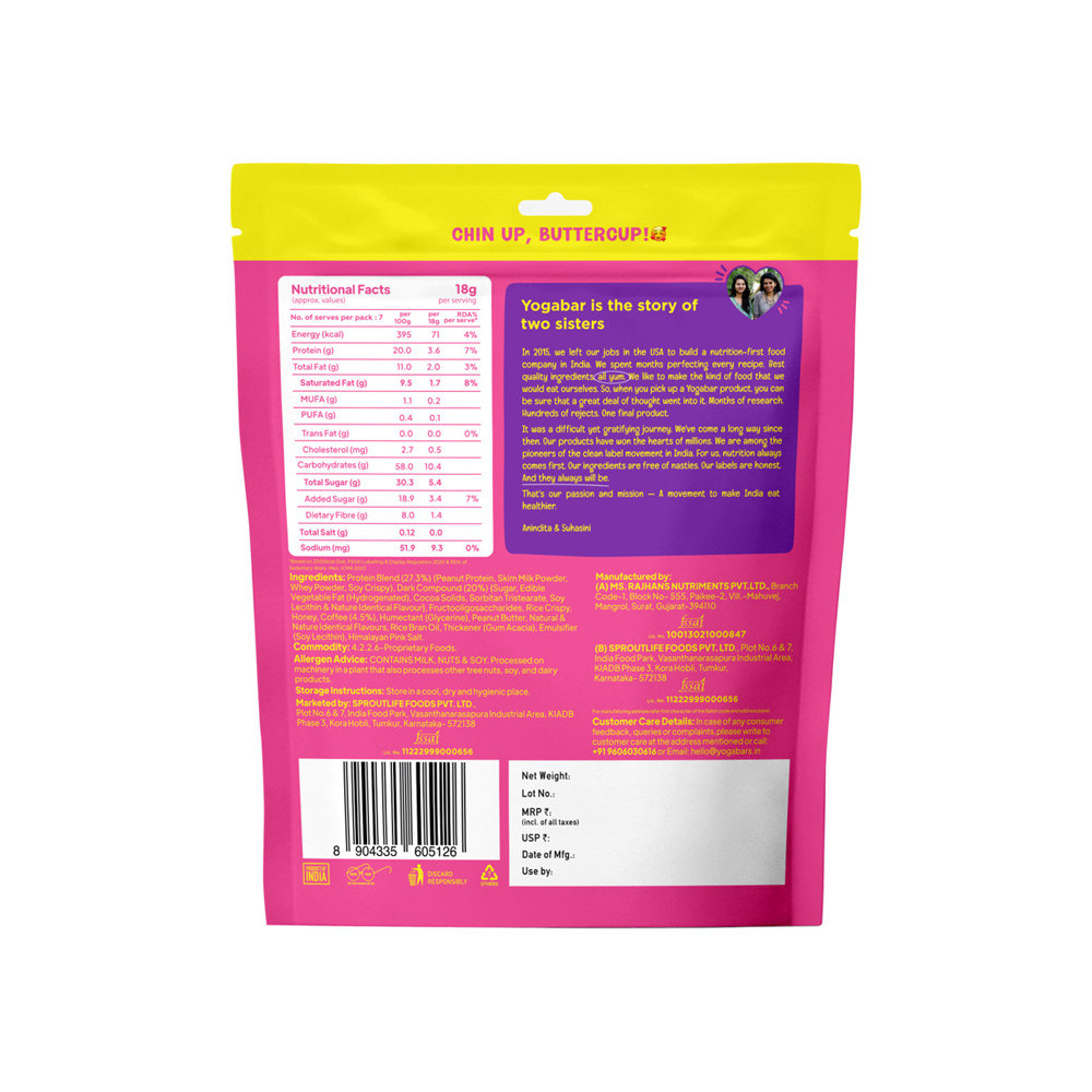 Yogabar Protein Minis Coffee Crush