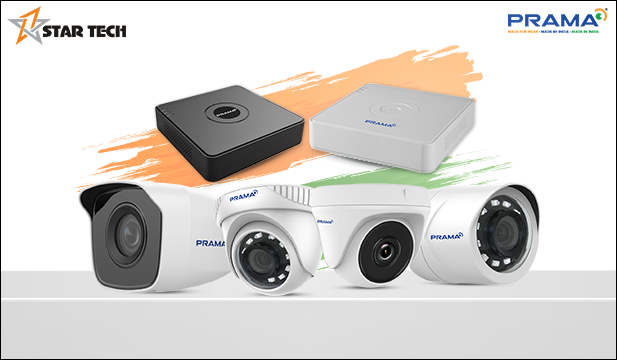 Prama Router Prama 2MP IP Dome Camera PT-NC123D3-N(D2) (2.8mm)