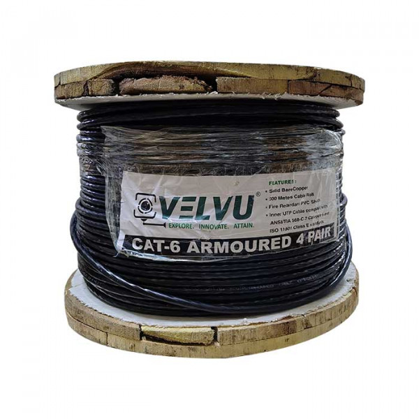 Image of Velvu CAT-6 Armoured Cable (mtr.)
