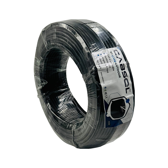 CABSOL Outdoor CAT-6 CCA Cable ST-CAT6-OUTDOOR (Length: 100 yd)