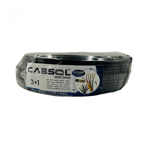Image of CABSOL 3+1 Outdoor Cable 90mtr ST-CC-OUT-90M