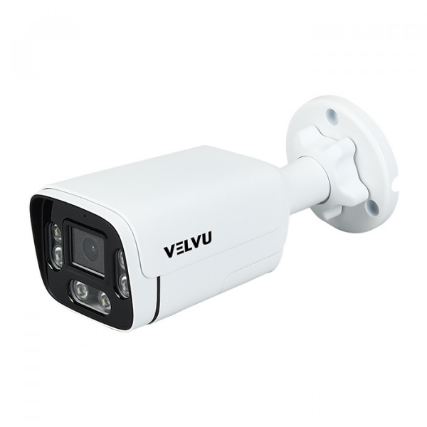 Image of Velvu 6MP IP In-Built Audio and Color Bullet Camera ST-VB IP6002DL