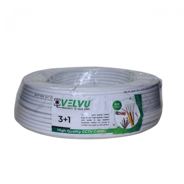 Image of Velvu 3+1 CCTV Cable ST-CC-ECO-80Y (Length: 80 yd.)
