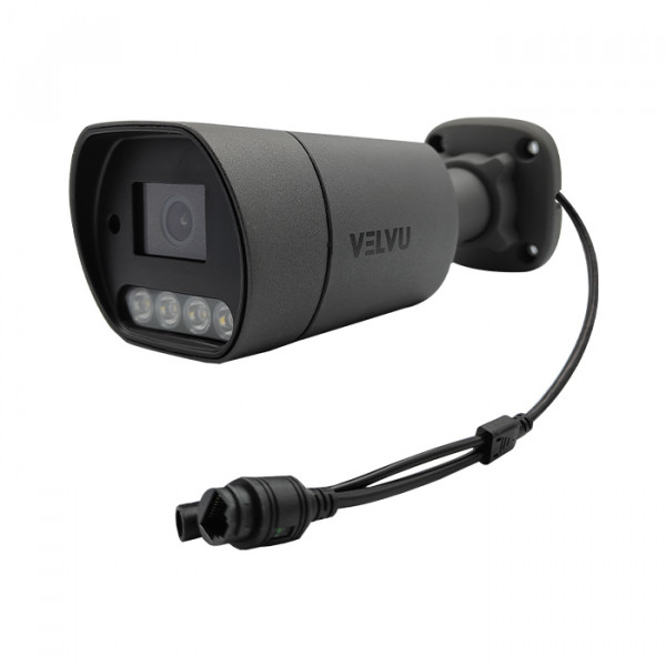 Image of Velvu 2MP IP In-Built Audio and Color Bullet Camera ST-VB IP2002DL
