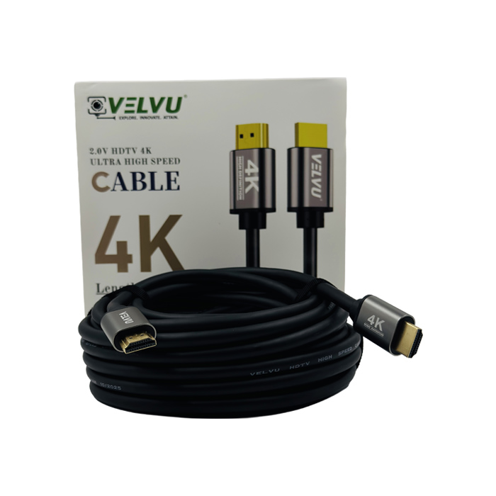 Velvu 2.0V HDMI 4K Cable 10 Mtr