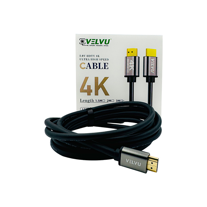 Velvu 2.0V HDMI 4K Cable 3 Mtr