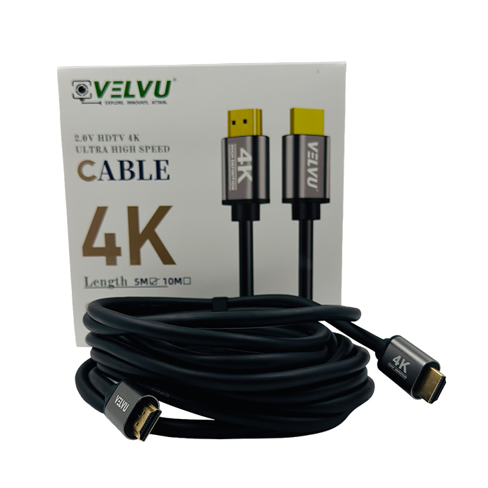 Velvu 2.0V HDMI 4K Cable 5 Mtr