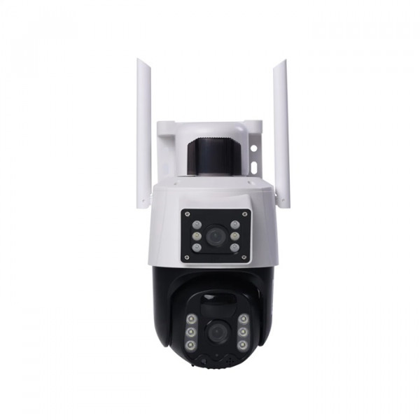 Image of 3MP+3MP 4G Linkage Solar Mini PT Camera 6821-B