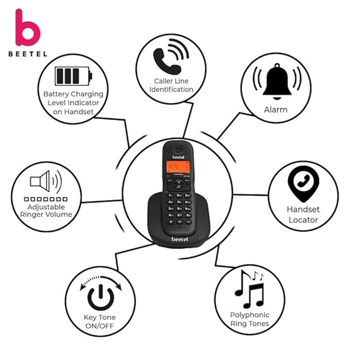 Beetel Cordless Landline Phone X73