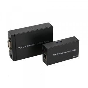 Image of VGA UTP Extender 1x1 With Audio 300M
