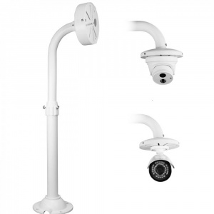 Image of CCTV TELESCOPIC L-BRACKET WITH JUNCTION BOX 100-200CM